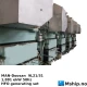 MAN Doosan  9L21/31  1881 ekW HFO generating set — Manufacturer: MAN-Doosan, Model:  9L21/31 1.980 kW HFO generating set, Year: 2013 - 2016, HP: 2692, kW: 1980 kW  - 1881 ekW, RPM: 1000, Running Hours: 0  - Unused - new surplus, Cylinder bore: 210 mm, Piston Stroke: 310 mm, Number of cylinders: 9, Cylinder configuration: In line, Rotation direction: CW - Clockwise seen from aft, Fuel Type: HFO, Fuel acceptance MDO, MGO and HFO up to 700 cSt/50°C, Turbo model: MAN TCR series exhaust turbocharging system Jet Assist for improved load response and start up time, Other: Exhaust gas emission: As standard, IMO Tier II, IMO Tier III (with optional MANSCR), Generator end type: Hyosung corporation Type SS1881, Amps: 205,7, Volt: 6600, HZ: 50, kVA: 2351,3, Remarks: Engine automation and control:  MAN in-house developed engine attached Safety and Control-system