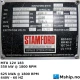 MTU 12V 183 generatorset  625 kWA — Manufacturer: MTU, Model: 12V 183, Serial number: 444-901-502-018808, Year: 2001, HP: 737, kW: 550, RPM: 1800, Running Hours: 21265, Fuel Type: Diesel, Class: DNV, Generator end type:  Stamford - Newage HC.M534E1 - serial C00166414/01, Amps: 820,1, Volt: 440, HZ: 60, kVA: 625
