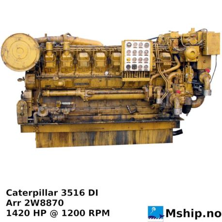 Caterpillar 3516 DI Arr 2W8870   https://mship.no