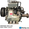 REINTJES WVS 430 — Manufacturer: REINTJES, Model: WVS 430, Serial number: 56383, Year: 1992, HP: 1122 HP @ 1745 rpm input, kW: 825 kW @ 1745 rpm input, RPM: 1745, Rotation direction: CCW - Counter clockwise seen from aft, Class: Germanischer Lloyd, Gear ratio: 2,32:1