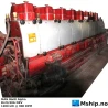 MAN B&W Alpha 8L23/30A DKV — Manufacturer: MAN B&W Alpha, Model: 8L23/30A DKV, Serial number: 18002, Year: 1992, HP: 1716, kW: 1280, RPM: 900, Cylinder bore: 225 mm, Piston Stroke: 300 mm, Number of cylinders: 8, Cylinder configuration: In line, Class: DNV, Gear type: Alpha gear type 44KV13 available., DIMENSIONs: See photo with Dimmentions