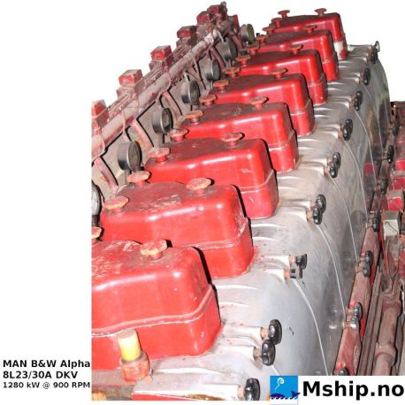 MAN B&W Alpha 8L23/30A DKV    https://mship.no