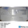 B&W Alpha gear Type 44KV14    https://mship.no