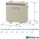 Polylux / Transmotor  -  33 kVA  400 Volt / 230 Volt transformer 33 kVA