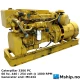Caterpillar 3306 PC — Manufacturer: Caterpillar, Model: 3306 PC, Arrangement number: 6N1109, Serial number: 66D13261, RPM: 1800, Cylinder bore: 120.65 mm, Piston Stroke: 152.4 mm, Number of cylinders: 6, Cylinder configuration: In line, Fuel Type: Diesel, Generator end type: Stamford MC 434  , Volt: 440 / 254, HZ: 60, kVA: 170 kVA estimated.