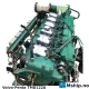 Volvo-Penta TMD122A — Manufacturer: Volvo, Model: TMD122A, Arrangement number: Spec 867926, Serial number: 11010568 / 255077, Year: 1995, RPM: 1500, Cylinder bore: 130.2 mm, Piston Stroke: 150 mm, Number of cylinders: 6, Cylinder configuration: In line, Rotation direction: CCW - Counter clockwise seen from aft, Fuel Type: Diesel, Class: Lloyd’s Register, Generator end type: AVK DSG4 L2-4, Amps: 325, Volt: 400/231, HZ: 50, kVA: 225, Remarks: Displacement 11.98 lirtes