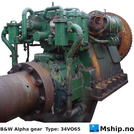 B&W Alpha gear Type: 34VO65    https://mship.no