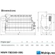 MWM TBD500-08G — Manufacturer: MWM, Model: TBD500-08 G, Serial number: 500.08.01136, Year: 1983, HP: 2170, kW: 1619, RPM: 500, Cylinder bore: 360 mm, Piston Stroke: 450 mm, Number of cylinders: 8, Displacement: 367 Liter, Cylinder configuration: In line, Weight: Dry, 33.3 ton