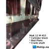 MaK 12 M 453 bedplate — Manufacturer: MaK, Model: 12M453 Bedplate, Serial number: 50038, Class: DNV