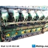 MaK 12 M 453 AK — Manufacturer: MaK, Model: 12 M 453 AK, Serial number: 500012, HP: 4000, kW: 2983, RPM: 550, Cylinder bore: 320, Piston Stroke: 450, Number of cylinders: 12, Displacement: 434,29 Liter, Cylinder configuration: V-engine