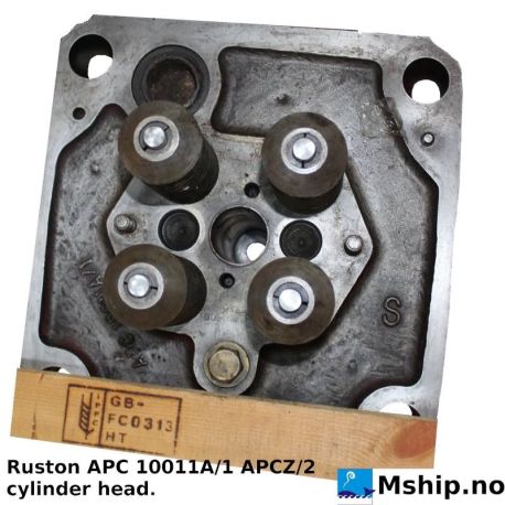 Ruston APC 10011A/1 cylinderhead   https://mship.no