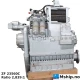 MTU 20V4000M93 — Manufacturer: MTU, Model: 20V4000M93, Serial number: 528 102 735 and  528 102 747, Performance specification: M93, Year: 2013  (never installed), HP: 5228, kW: 3900, RPM: 2100, Cylinder bore: 120 mm, Piston Stroke: 190 mm, Number of cylinders: 20, Displacement: displacement,  liter (cu in)  86.2 (5260), Cylinder configuration: V-engine, Rotation direction: CCW - Counter clockwise seen from aft, Fuel Type: Diesel, Other: WARRANTY: 1 year from the seller (require MTU commissioning assistance), Weight: 12280 kg - dry weight - engine only, Gear type: ZF 23560C, Gear ratio: 2,839:1, Remarks: Optimization of exhaust emissions 1) IMO II/EPA 2 , DIMENSIONs: (LxWxH) mm)  4015x1470x2440