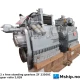 MTU 20V4000M93 — Manufacturer: MTU, Model: 20V4000M93, Serial number: 528 102 735 and  528 102 747, Performance specification: M93, Year: 2013  (never installed), HP: 5228, kW: 3900, RPM: 2100, Cylinder bore: 120 mm, Piston Stroke: 190 mm, Number of cylinders: 20, Displacement: displacement,  liter (cu in)  86.2 (5260), Cylinder configuration: V-engine, Rotation direction: CCW - Counter clockwise seen from aft, Fuel Type: Diesel, Other: WARRANTY: 1 year from the seller (require MTU commissioning assistance), Weight: 12280 kg - dry weight - engine only, Gear type: ZF 23560C, Gear ratio: 2,839:1, Remarks: Optimization of exhaust emissions 1) IMO II/EPA 2 , DIMENSIONs: (LxWxH) mm)  4015x1470x2440