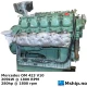 Mercedes OM 423 V10 — Manufacturer: Mercedes, Model: OM 423, Serial number: 423.900-000-166084, HP: 280, kW: 209, RPM: 1800, Cylinder bore: 128 mm, Piston Stroke: 142 mm, Number of cylinders: 10, Displacement: 18273  cm³, Cylinder configuration: V-engine, Rotation direction: CCW - Counter clockwise seen from aft, Fuel Type: Diesel