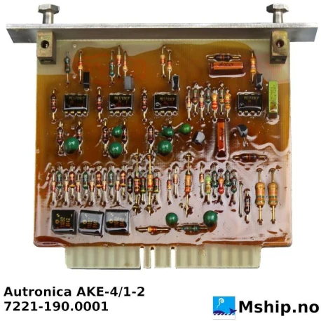 Autronica AKE-4/1-2 — Manufacturer: Autronica, Model: AKE-4/1-2, Manufacturers part number: 7221-190.0001