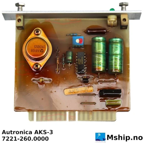 Autronica AKS-3 — Manufacturer: Autronica, Model: AKS-3, Manufacturers part number: 7221-260.0000