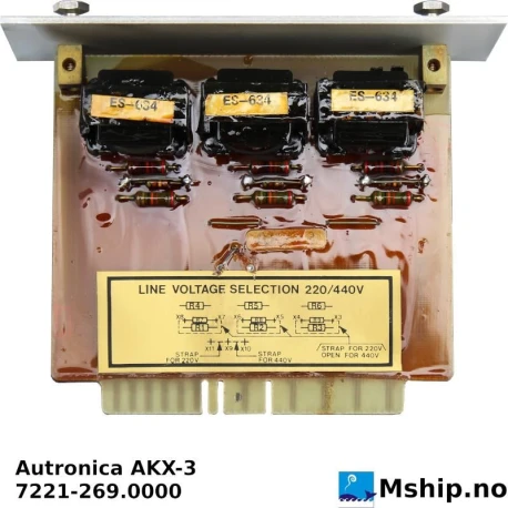 Autronica AKX-3 — Manufacturer: Autronica, Model: AKX-3, Manufacturers part number: 7221-269.0000
