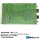 Autronica KMC-230 — Manufacturer: Kongsberg Autronica, Model: KMC-230, Manufacturers part number: 7251-006.0005, Alternative part number: 72510060005, Other: Channel unit for binary (ON/OFF) sensors
Normally closed NC
