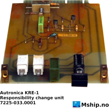 Autronica KRE-1 — Manufacturer: Kongsberg Autronica, Model: KRE-1, Manufacturers part number: 7225-033.0001, Other: Responsibility change unit