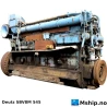 Deutz SBV 8 M 545 — Manufacturer: Deutz, Model: SBV 8 M 545, Serial number: 3 458 158 165, HP: 1302, kW: 971, RPM: 380, Cylinder bore: 320 mm, Piston Stroke: 450 mm, Number of cylinders: 8, Displacement: 289,53 liter, Cylinder configuration: In line, Rotation direction: CCW - Counter clockwise seen from aft, Fuel Type: DIESL / HFO, Other: The turbo charger can be mounted at the driving end or free end of the engine, Weight: 21 Ton., Length Overall LOA Meter: 5445 mm