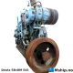 Deutz SBV 8 M 545 — Manufacturer: Deutz, Model: SBV 8 M 545, Serial number: 3 458 158 165, HP: 1302, kW: 971, RPM: 380, Cylinder bore: 320 mm, Piston Stroke: 450 mm, Number of cylinders: 8, Displacement: 289,53 liter, Cylinder configuration: In line, Rotation direction: CCW - Counter clockwise seen from aft, Fuel Type: DIESL / HFO, Other: The turbo charger can be mounted at the driving end or free end of the engine, Weight: 21 Ton., Length Overall LOA Meter: 5445 mm
