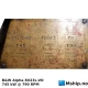 B&W Alpha 8V23L-VO — Manufacturer: B&W Alpha, Model: 8V23L-VO, Serial number: 12823, Year: 1979, HP: 999, kW: 745, RPM: 790, Number of cylinders: 8, Cylinder configuration: V-engine, Other: Gear for this engine is available, but sold separately., Gear type: B&W Alpha 23VO22, Gear ratio: Engine in 825 RPM /  Propeller side OUT 355 RPM