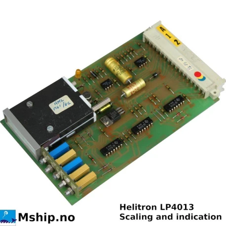 Liiaen HELITRON LP4013 Scaling and indication card — Manufacturer: Liiaen HELITRON, Model: LP4013 Scaling and indication card, Manufacturers part number: 791130