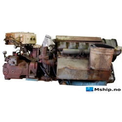 Deutz F10L 413 - fitted with Brueninghaus Hydraulic A4VSG125 hydraulic pump. — Manufacturer: Deutz, Model: F10L 413 F, Serial number: 7612620, Year: 1989, HP: 263, kW: 196, RPM: 2300, Running Hours: 9805, Other: Fitted with Brueninghaus Hydraulic A4VSG125 hydraulic pump.
Pump type: A4VSG124HDD/ 10L-PZB10H049F   920603  Pump serial: 542201
180 liter/minute capacity @ 1450 rpm.