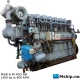 MaK 6 M 453 AK — Manufacturer: MaK, Model: 6 M 453 AK, Serial number: 26061, Year: 1975, HP: 2100, kW: 1545, RPM: 600, Running Hours: 16798 hours since major overhaul. Total 93915 hours., Cylinder bore: 320 mm, Piston Stroke: 450 mm, Number of cylinders: 6, Displacement: 217,15 Liter, Cylinder configuration: In line, Rotation direction: Starboard engine.
