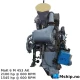 MaK 6 M 453 AK — Manufacturer: MaK, Model: 6 M 453 AK, Serial number: 26061, Year: 1975, HP: 2100, kW: 1545, RPM: 600, Running Hours: 16798 hours since major overhaul. Total 93915 hours., Cylinder bore: 320 mm, Piston Stroke: 450 mm, Number of cylinders: 6, Displacement: 217,15 Liter, Cylinder configuration: In line, Rotation direction: Starboard engine.