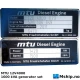 2 x MTU 12V4000 1600 kVA generator set - less that 100 hrs since new. — Manufacturer: MTU, Model: 12V 4000 G23, Serial number: 526 106 648 and  526 106 649, Performance specification: Performance class G3, Year: 2011, HP: 1931, kW: 1420, RPM: 1500, Running Hours: Less than 100 hrs., Cylinder bore: 170 mm, Piston Stroke: 210 mm, Number of cylinders: 12, Displacement: 57,2 Liter., Cylinder configuration: V-engine, Fuel Type: Diesel, Class: Insulation class F, Generator end type: Stamford HVSI804R2, Amps: 118.7, Volt: 10700, HZ: 50, kVA: 1600