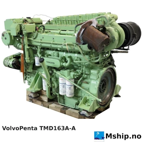 Volvo Penta TAMD163A-A — Cylinder configuration: In line, Rotation direction: CCW - Counter clockwise seen from aft