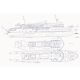 Ice Class arctic expedition ship - Yacht conversion / Explorer yatch GA drawing