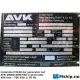 Cummins KTA38-G1 generator set — Manufacturer: Cummins, Model: KTA38-G1, Arrangement number: So No 93077/2, Serial number: 33115927, Performance specification: Konf No D233019DX02, Year: 1989, HP: 862, kW: 634, RPM: 1500, Running Hours: about 800, Cylinder bore: 159 mm, Piston Stroke: 159 mm, Number of cylinders: 12, Displacement: 37.8 liter (2300in.3), Cylinder configuration: 60 degree Vee, turbocharged, aftercooled, Fuel Type: Diesel, Turbo model: Holset HC5A, Generator end type: 	AVK DKBN100M/950-4 . Serial No : 5405032A002, Amps: 1010, Volt: 400/231, HZ: 50, kVA: 700, DIMENSIONs: Mounted in 40 Ft container