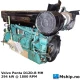 Volvo Penta D12D-B MH — Manufacturer: Volvo, Model: D12D-B MH, Serial number: 1012394019, Performance specification: spec. 868944, HP: 395, kW: 294, RPM: 1800, Cylinder bore: 131 mm, Piston Stroke: 150 mm, Number of cylinders: 6, Displacement: 12,13 Liter, Cylinder configuration: In line, Rotation direction: CCW - Counter clockwise seen from aft, Fuel Type: Diesel, Weight: Dry weight bobtail, kg (lb)    1400 (3086)