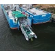 Navy Ships, coast guard ships - Boarder force ships — Year: 2004 and 1999, kW:  2 x 2500 kW , Number of cylinders: 12, Cylinder configuration: V-engine, Fuel Type: Diesel, Class: RINA, Other: Ice class, Gear type: Valmet V gear, IMO Numbers: 4544119 and 4544092, Length Overall LOA Meter: 49,7, Molded Breadth Meter: 7,3, Storage Reels:: For fiber towing line, Gross tonnage ITC (registred): 423 / 432, Fuel Oil:: 82.000 liter, Fresh Water M³ : 15, ACCOMMODATIONS:: 18, Main Engines:: Wartsila 12V200, Bow Thrusters:: 360 degree retractable  Azimuth, Stern Thruster:: Split rudders for stern thrust, Total Propulsion HP:: 6790, Propulsion:: 2 x 2400 mm Berg / Cateerpillar CPP propellers - ICE classed, Ship’s Service Generators:: 2 x 129 kVA, Positioning:: DP, Cranes:: 1 x 32 t/m fore deck + 1 x 10 t/m aft deck, LIFESAVING EQUIPMENT: According to SOLAS, Rudders / steering gear: 2 x Rolls Royce / Tenfjord invidual independent split rudders, Firefighting:: FiFi, Fire pump: Iron Pump 400 m3/hr, Monitors: Remote controlled monitor with foam capacity, Maximum speed: confidential, Economical speed: 10-16 knots, Range, Nautical miles: 5500, Bollard pull: 62 tons - towing hook fitted - Classed with towing notation, MOB boat / Work boat: 7,5 meter high speed FRC - MIL spec launched from integrated slipway in the stern
