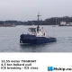 12,55 meter TUGBOAT  - ICE class — Manufacturer: Yard: Enso-Gutzeit OY, Nyslott, Finland, Model: Icebreking Tug 12,5 meter, Serial number: Yard number 410, Year: 1978, Rebuilt and fitted rudder propeller in 1999, HP: 310, kW: 231, RPM: 1800, Running Hours: 4557, Number of cylinders: 8, Cylinder configuration: V-engine, Fuel Type: Diesel, Gear type: Twin Disc  MG-514 Spec No s.3282, IMO Numbers: N/A, Gear ratio: 3:1, Length Overall LOA Meter: 12,54, Length between Perpendicular Meter: 11.36, Molded Breadth Meter: 4,45, Molded Depth Meter: 2,24, Draft (Maximum) Meter: 1,8, ACCOMMODATIONS:: Heated and air-conditioned living spaces for 2 persons, consisting of one double- crew cabins, a combined mess/galley and sanitary facilities’, Main Engines:: 1, Total Propulsion HP:: Scania DS 14, 310 HP, Propulsion:: CAP rudder propeller system type CAP 33N/4 fitted with 1100 mm propeller in Nozzle., Ship’s Service Generators:: 1 x VALMET 310DG /   23 kVA, 50 Hz 230/400 Volt  - 6714 running hours-, Positioning:: GPS, LIFESAVING EQUIPMENT: According to Swedish Maritime administration requirements., Rudders / steering gear: CAP rudder propeller system, Firefighting:: According to Swedish maritime authority requirements, Maximum speed: 9 Knot, Economical speed: 8 Knot, Bollard pull: 4,5 Ton, MOB boat / Work boat: 1 MOB boat