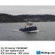 12,55 meter TUGBOAT  - ICE class — Manufacturer: Yard: Enso-Gutzeit OY, Nyslott, Finland, Model: Icebreking Tug 12,5 meter, Serial number: Yard number 410, Year: 1978, Rebuilt and fitted rudder propeller in 1999, HP: 310, kW: 231, RPM: 1800, Running Hours: 4557, Number of cylinders: 8, Cylinder configuration: V-engine, Fuel Type: Diesel, Gear type: Twin Disc  MG-514 Spec No s.3282, IMO Numbers: N/A, Gear ratio: 3:1, Length Overall LOA Meter: 12,54, Length between Perpendicular Meter: 11.36, Molded Breadth Meter: 4,45, Molded Depth Meter: 2,24, Draft (Maximum) Meter: 1,8, ACCOMMODATIONS:: Heated and air-conditioned living spaces for 2 persons, consisting of one double- crew cabins, a combined mess/galley and sanitary facilities’, Main Engines:: 1, Total Propulsion HP:: Scania DS 14, 310 HP, Propulsion:: CAP rudder propeller system type CAP 33N/4 fitted with 1100 mm propeller in Nozzle., Ship’s Service Generators:: 1 x VALMET 310DG /   23 kVA, 50 Hz 230/400 Volt  - 6714 running hours-, Positioning:: GPS, LIFESAVING EQUIPMENT: According to Swedish Maritime administration requirements., Rudders / steering gear: CAP rudder propeller system, Firefighting:: According to Swedish maritime authority requirements, Maximum speed: 9 Knot, Economical speed: 8 Knot, Bollard pull: 4,5 Ton, MOB boat / Work boat: 1 MOB boat