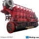 Callesen 427 HST — Manufacturer: Callesen, Model: 427 HST, Serial number: 8404, Year: 1977, RPM: 460, Cylinder bore: 270 mm, Piston Stroke: 400 mm, Number of cylinders: 8, Displacement: 183,217 Liter., Cylinder configuration: In line, Fuel Type: Diesel
