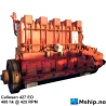 Callesen 427 EO — Manufacturer: Callesen, Model: 427 EO, Serial number: 8416, HP: 400, kW: 298, RPM: 425, Cylinder bore: 270, Piston Stroke: 400, Number of cylinders: 5, Displacement: 114,51 Liter, Cylinder configuration: In line, Rotation direction: CCW, Fuel Type: Diesel, Turbo model: N/A, Class: DNV