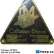Callesen 427 EO — Manufacturer: Callesen, Model: 427 EO, Serial number: 8416, HP: 400, kW: 298, RPM: 425, Cylinder bore: 270, Piston Stroke: 400, Number of cylinders: 5, Displacement: 114,51 Liter, Cylinder configuration: In line, Rotation direction: CCW, Fuel Type: Diesel, Turbo model: N/A, Class: DNV