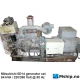 Mitsubishi 6D14 64 kVA generator set — Manufacturer: Mitsubishi, Model: 6D14, Serial number: 541939, Performance specification: Engine peak power is 155–160 PS (114–118 kW) @ 2800 RPM, Year: 1989, HP: 77, kW: 57, RPM: 1500 (generator use) 2800 (other purpose use), Running Hours: 53445, Cylinder bore: 100 mm, Piston Stroke: 115 mm, Number of cylinders: 6, Displacement: 6,557 Liter, Cylinder configuration: In line, Rotation direction: CCW - Counter clockwise seen from aft, Fuel Type: Diesel, Generator end type: Indar LGB-225-M/4  No 890.699, Amps: 97, Volt: 220/380, HZ: 50, kVA: 64