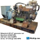 Mitsubishi 6D14T  97 kVA generator set — Manufacturer: Mitsubishi, Model: 6D14T, Serial number: 862877, Performance specification: Turbocharged 6D14(T) has 195 PS (143 kW). @ 2800 RPM, Year: 1997, RPM: 1500 (generator use) 2800 (other purpose use), Running Hours: Hours running shown on photo is not guaranteed., Cylinder bore: 100 mm, Piston Stroke: 115 mm, Number of cylinders: 6, Displacement: 6,557 Liter, Cylinder configuration: In line, Rotation direction: CCW - Counter clockwise seen from aft, Fuel Type: Diesel, Generator end type: Stamford UCM274D2 , Amps: 243, Volt: 230, HZ: 50, kVA: 97
