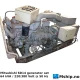 Mitsubishi 6D14 64 kVA generator set — Manufacturer: Mitsubishi, Model: 6D14, Serial number: 541939, Performance specification: Engine peak power is 155–160 PS (114–118 kW) @ 2800 RPM, Year: 1989, HP: 77, kW: 57, RPM: 1500 (generator use) 2800 (other purpose use), Running Hours: 53445, Cylinder bore: 100 mm, Piston Stroke: 115 mm, Number of cylinders: 6, Displacement: 6,557 Liter, Cylinder configuration: In line, Rotation direction: CCW - Counter clockwise seen from aft, Fuel Type: Diesel, Generator end type: Indar LGB-225-M/4  No 890.699, Amps: 97, Volt: 220/380, HZ: 50, kVA: 64