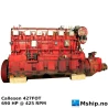 Callesen Diesel  427 FOT — Manufacturer: Callesen, Model: 427 FOT, Serial number: 8624, Year: 1984, HP: 690, kW: 508, RPM: 425, Cylinder bore: 270 mm, Piston Stroke: 400 mm, Number of cylinders: 6, Displacement: 137,41 Liter, Cylinder configuration: In line, Rotation direction: CCW, Fuel Type: Diesel, Gear type: Non Reversing Gearbox  CPP  - to be used with controllable pitch propeller, Gear ratio: 1:1