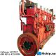 Callesen Diesel  427 FOT — Manufacturer: Callesen, Model: 427 FOT, Serial number: 8624, Year: 1984, HP: 690, kW: 508, RPM: 425, Cylinder bore: 270 mm, Piston Stroke: 400 mm, Number of cylinders: 6, Displacement: 137,41 Liter, Cylinder configuration: In line, Rotation direction: CCW, Fuel Type: Diesel, Gear type: Non Reversing Gearbox  CPP  - to be used with controllable pitch propeller, Gear ratio: 1:1