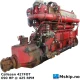 Callesen Diesel  427 FOT — Manufacturer: Callesen, Model: 427 FOT, Serial number: 8624, Year: 1984, HP: 690, kW: 508, RPM: 425, Cylinder bore: 270 mm, Piston Stroke: 400 mm, Number of cylinders: 6, Displacement: 137,41 Liter, Cylinder configuration: In line, Rotation direction: CCW, Fuel Type: Diesel, Gear type: Non Reversing Gearbox  CPP  - to be used with controllable pitch propeller, Gear ratio: 1:1