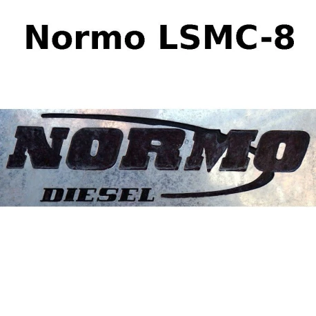 Normo LSMC-8 — Manufacturer: Normo, Model: LSMC-8, Serial number: 7219, Year: 1973, HP: 1120, kW: 824, RPM: 750, Cylinder bore: 250 mm, Piston Stroke: 300 mm, Number of cylinders: 8, Displacement: 117,76 Liter, Cylinder configuration: In line, Rotation direction: CW - Clockwise seen from aft, Turbo model: VTR250