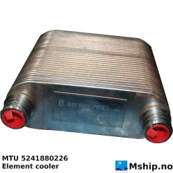Element Cooler MTU 5241880226 — Manufacturer: MTU, Manufacturers part number: 5241880226, Weight: 6.930 KGM