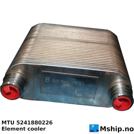 Element Cooler MTU 5241880226 — Manufacturer: MTU, Manufacturers part number: 5241880226, Weight: 6.930 KGM